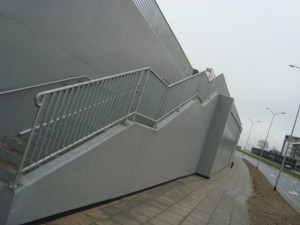 Mur oporowy - Trasa Północna - 1000 m2 - elastyczna farba Murfill
