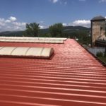 noxyde farba wodoodporna na dach do dachu antykorozyjna dachy dachów farby antykorozyjne metalowych stalowych metalowe stalowe malowania malowanie falistych trapezowych